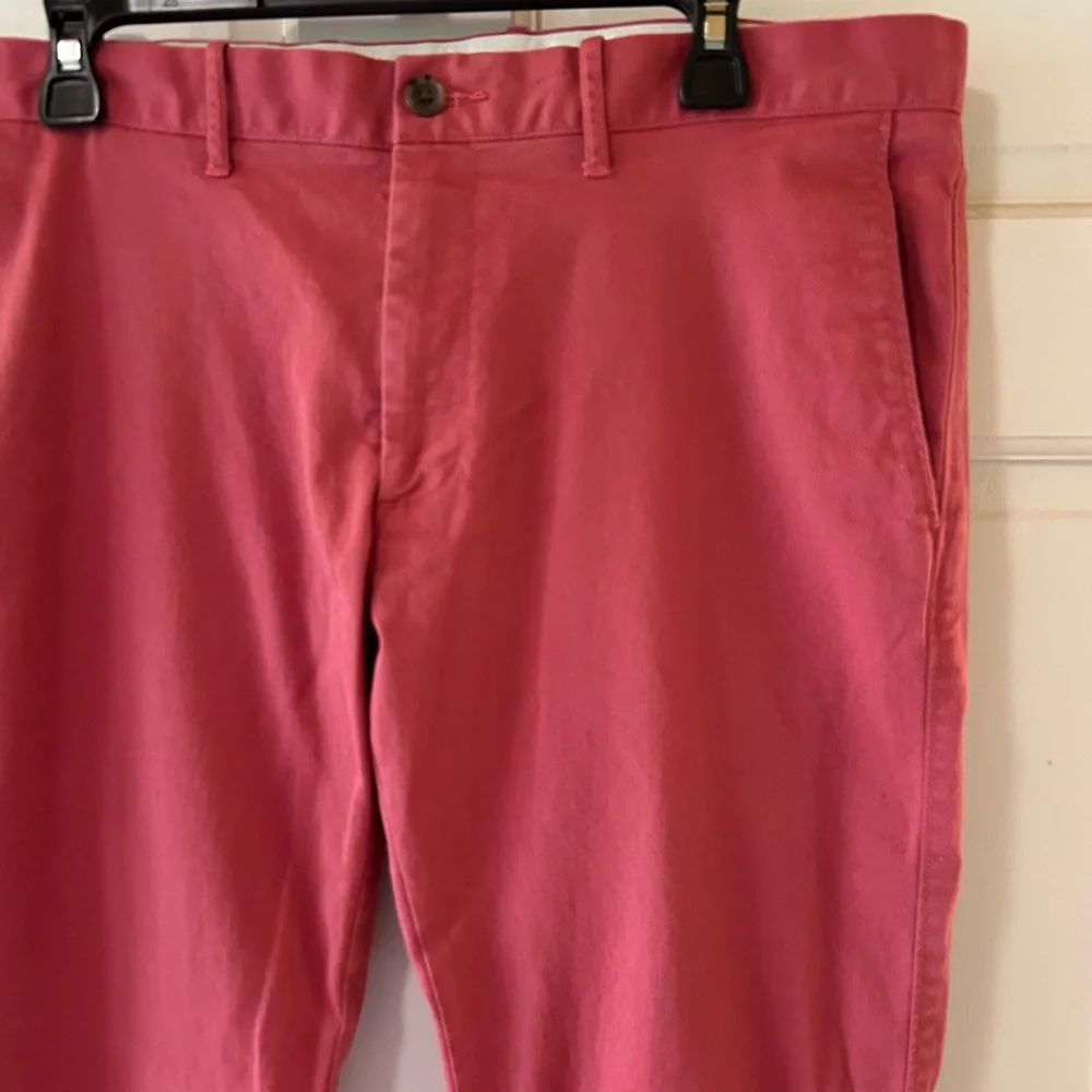 J. Crew Red Straight-Leg - slim cut w-33 l-32